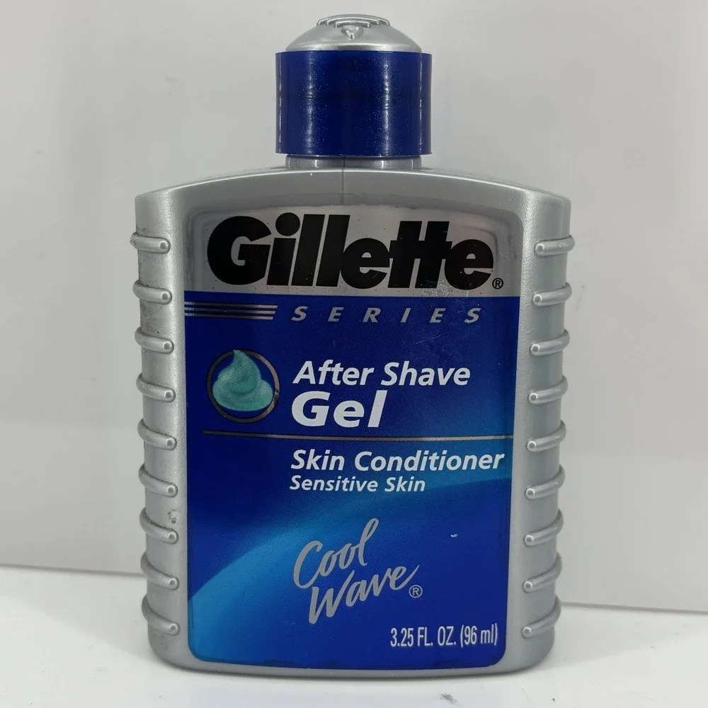 Gillette Series Cool Wave After Shave Gel Sensitive Skin 3.25 oz New NOS